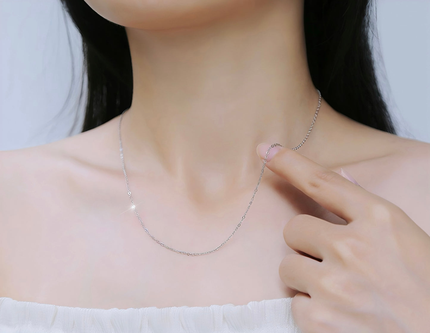 925シルバーネックレス チェーン / 925 Silver Chain Necklace
