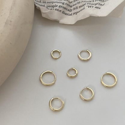 925シルバー フープイヤリング / 925 Silver Hoop Earrings