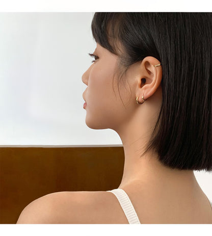 925シルバー フープイヤリング / 925 Silver Hoop Earrings