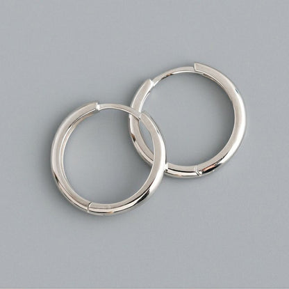 925シルバー フープイヤリング / 925 Silver Hoop Earrings