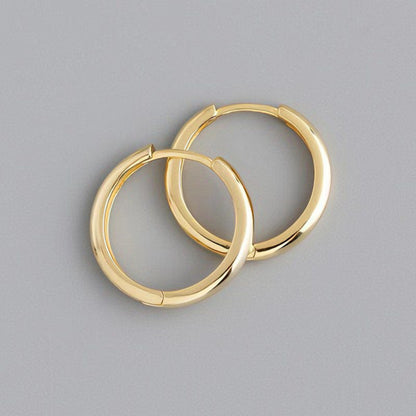 925シルバー フープイヤリング / 925 Silver Hoop Earrings