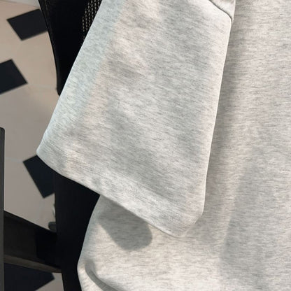ヘビーウェイト 数字プリント オーバーサイズTシャツ / Heavyweight Number Print Oversized Tee