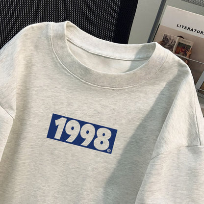 ヘビーウェイト 数字プリント オーバーサイズTシャツ / Heavyweight Number Print Oversized Tee