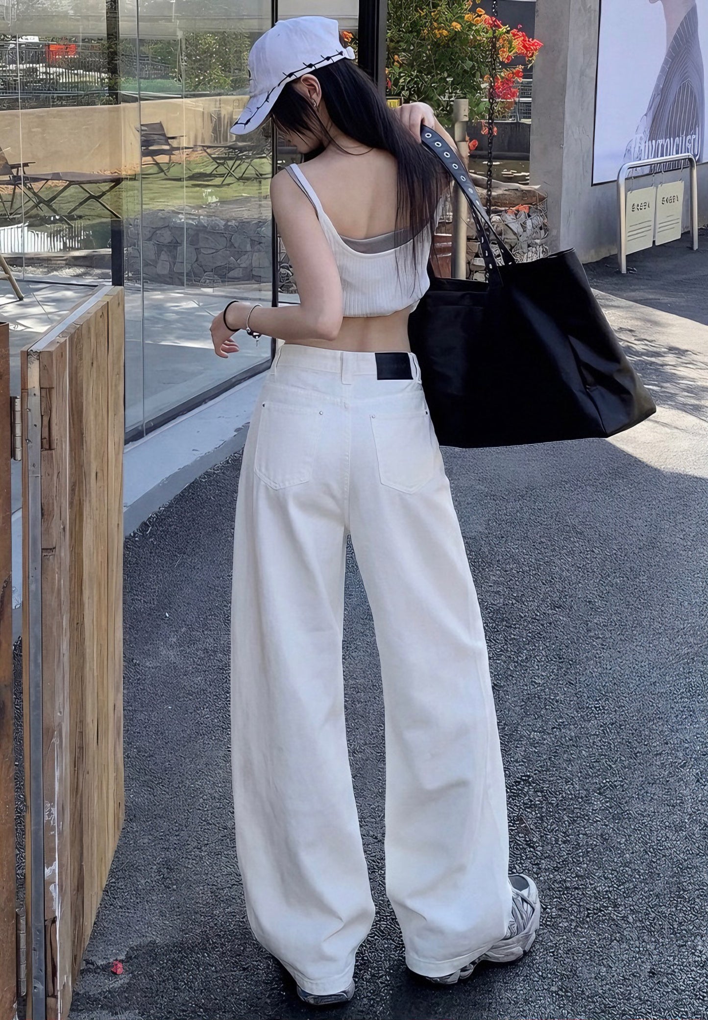 カーブシルエット ワイドトラウザー / Curve Wide Trousers