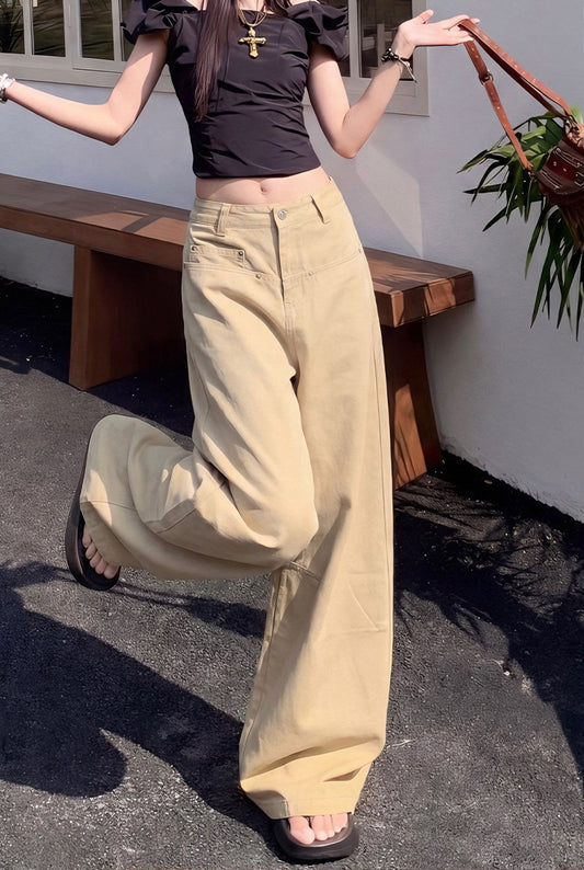 カーブシルエット ワイドトラウザー / Curve Wide Trousers