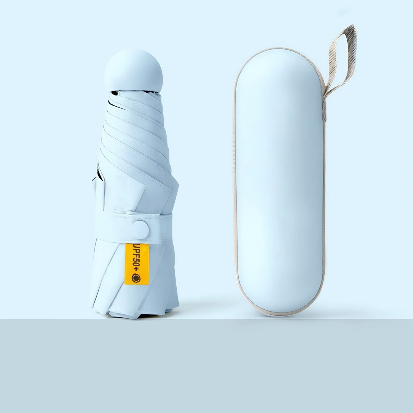 カプセル傘 UPF50+ 晴雨兼用 折りたたみ日傘 / Capsule UV Folding Umbrella
