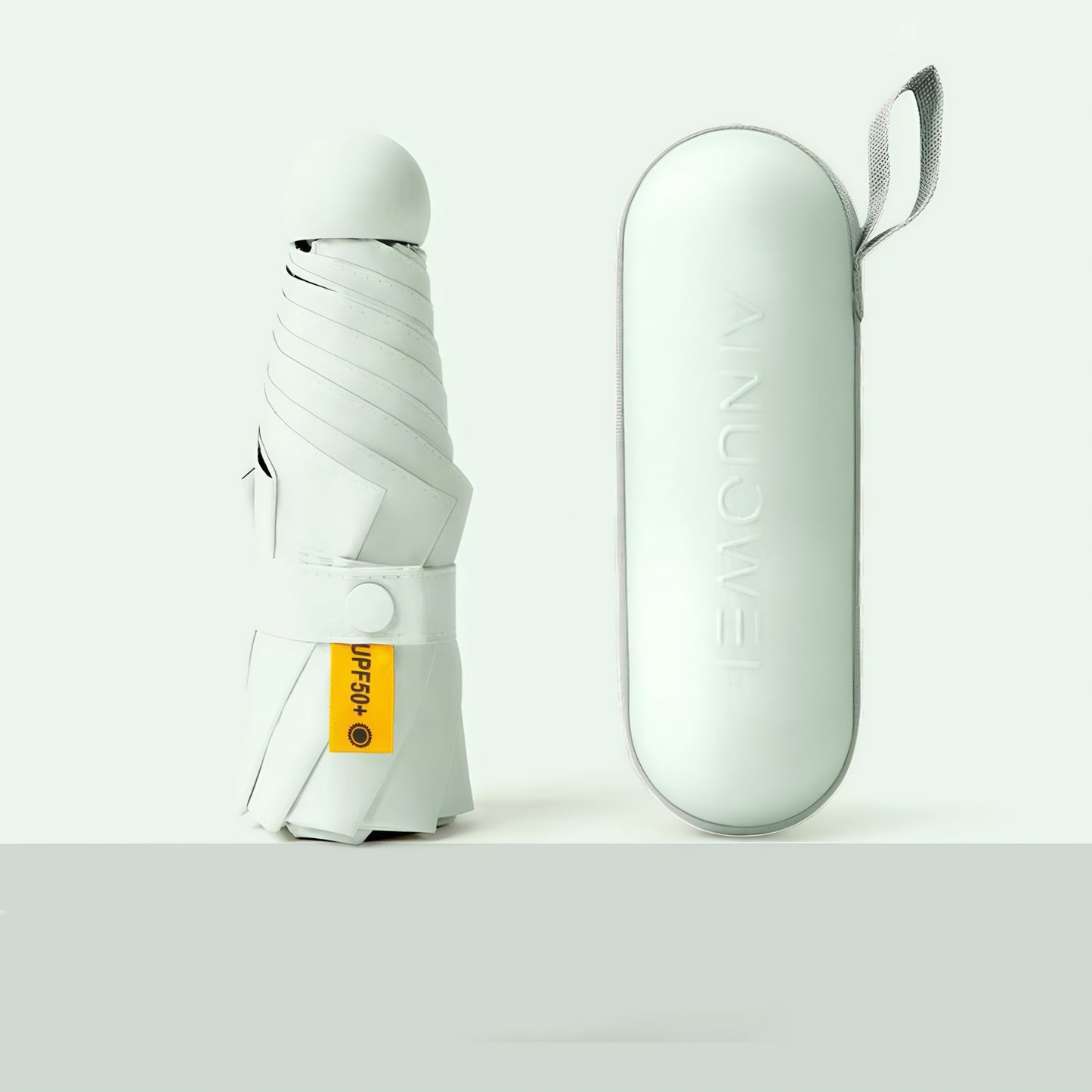 カプセル傘 UPF50+ 晴雨兼用 折りたたみ日傘 / Capsule UV Folding Umbrella