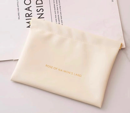 弾片式 自動閉合 PUミニポーチ / Spring Clasp PU Mini Pouch