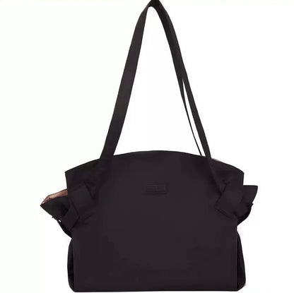 大容量 牛津布 トラベルトートバッグ 収納袋付き / Large Oxford Travel Tote with Storage Pouch