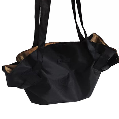 大容量 牛津布 トラベルトートバッグ 収納袋付き / Large Oxford Travel Tote with Storage Pouch